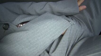 Office Handjob POV Suits
